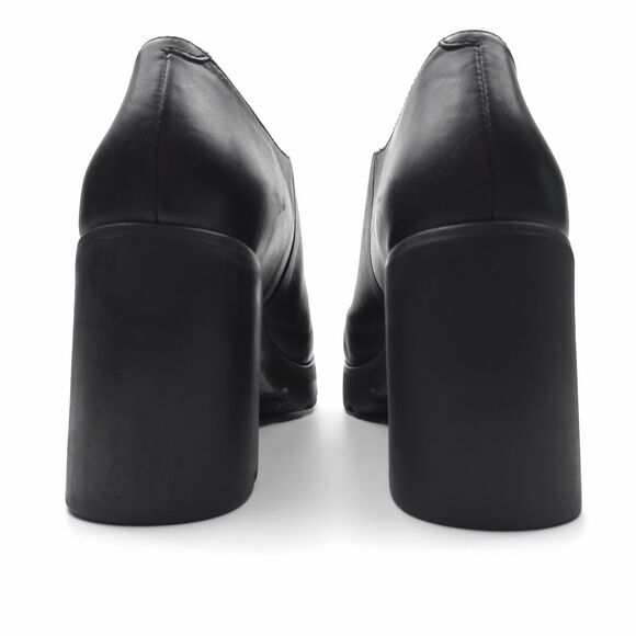 CAMPER Anouk Lug Sole Platform Dark Academia Preppy Grunge 90s Y2k Black Leather - Picture 6 of 10